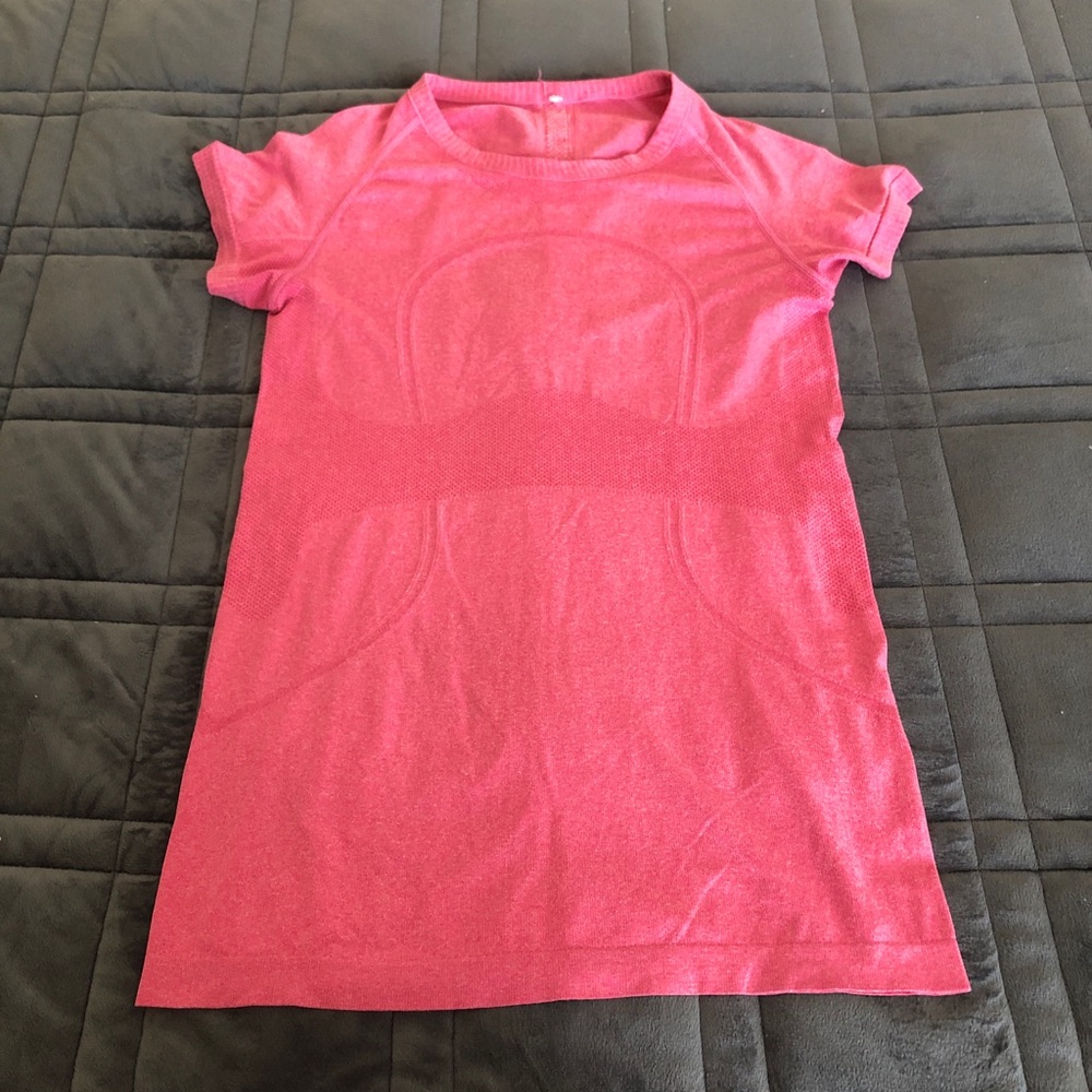 Pink Swiftly Tech Short Sleeve
